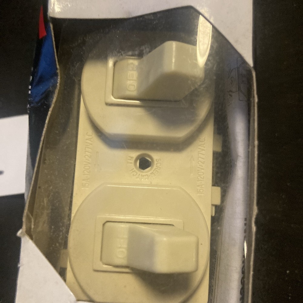 Cooper combination switch single pole switches 271V-BOX