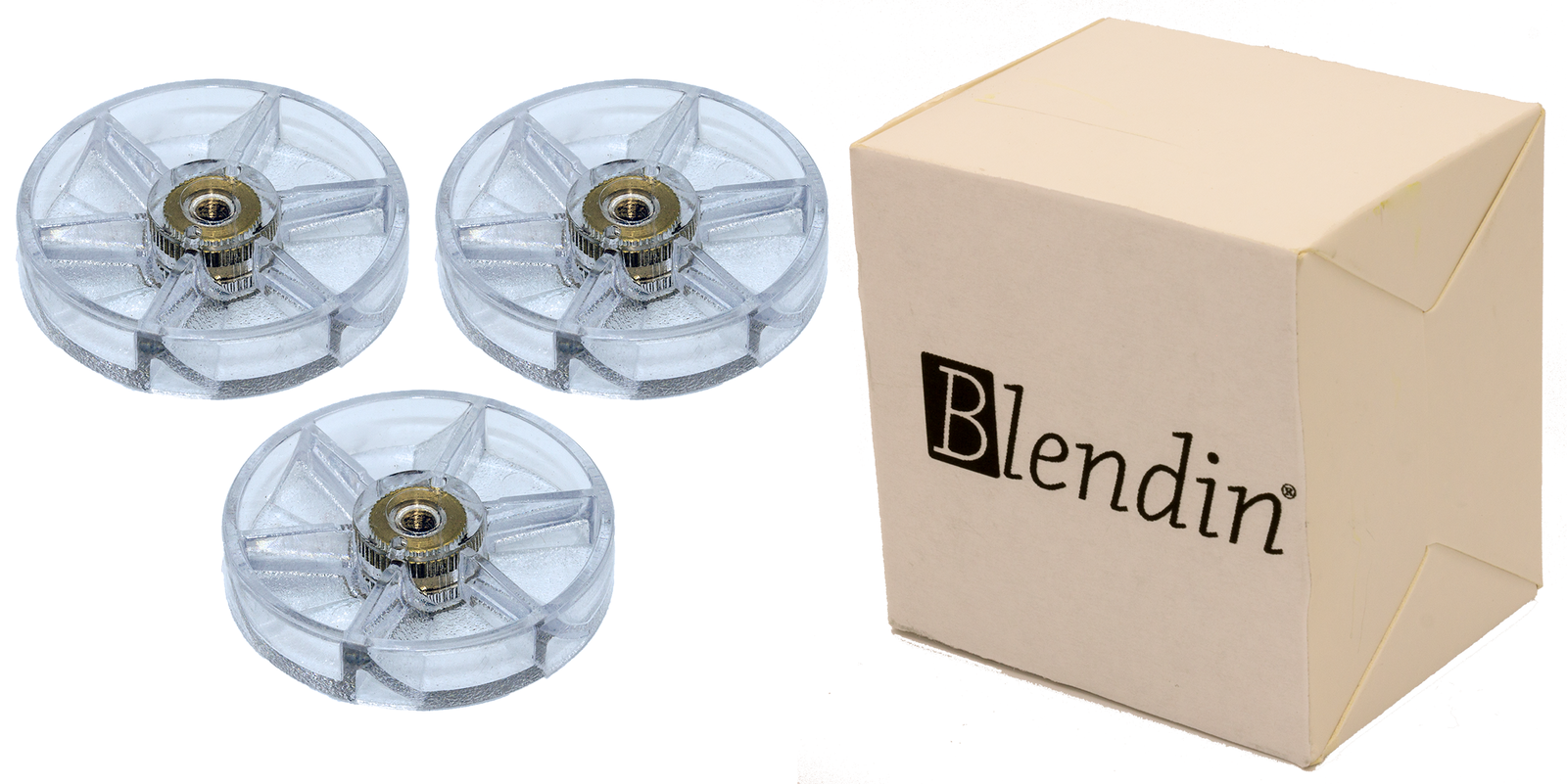 Blendin 3 Pack Motor Top Base Gear Clutch, Compatible with Nutribullet 600 900W