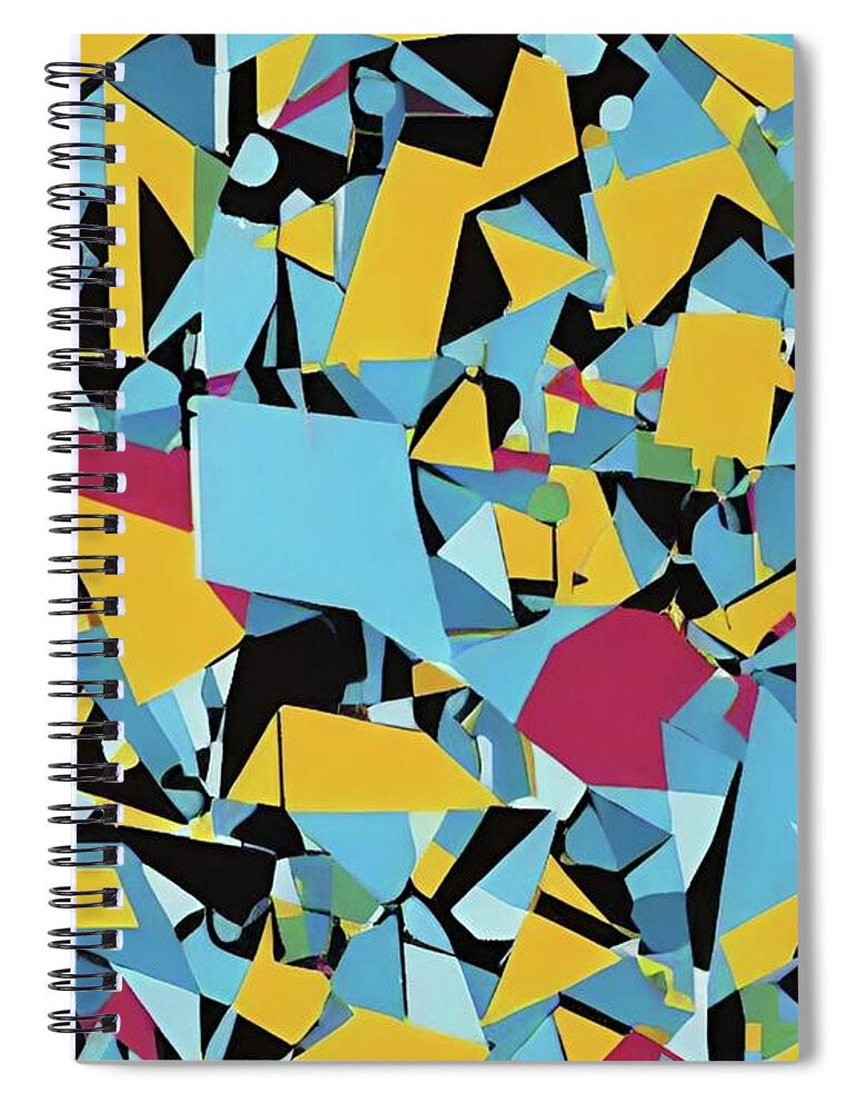 Paper Shreds Spiral Notebook Blank Notebook Lined Journal 8 X 6 Notebook