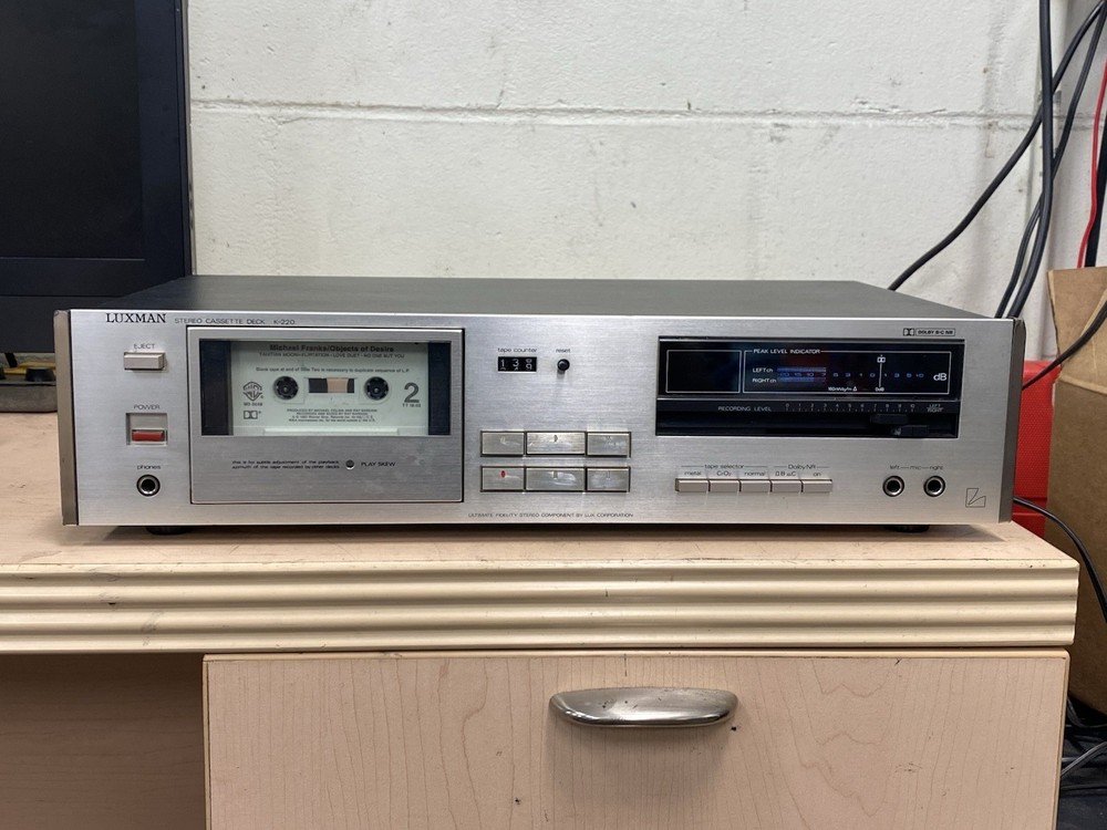 Luxman K-220 Cassette Deck ( SERVICED )