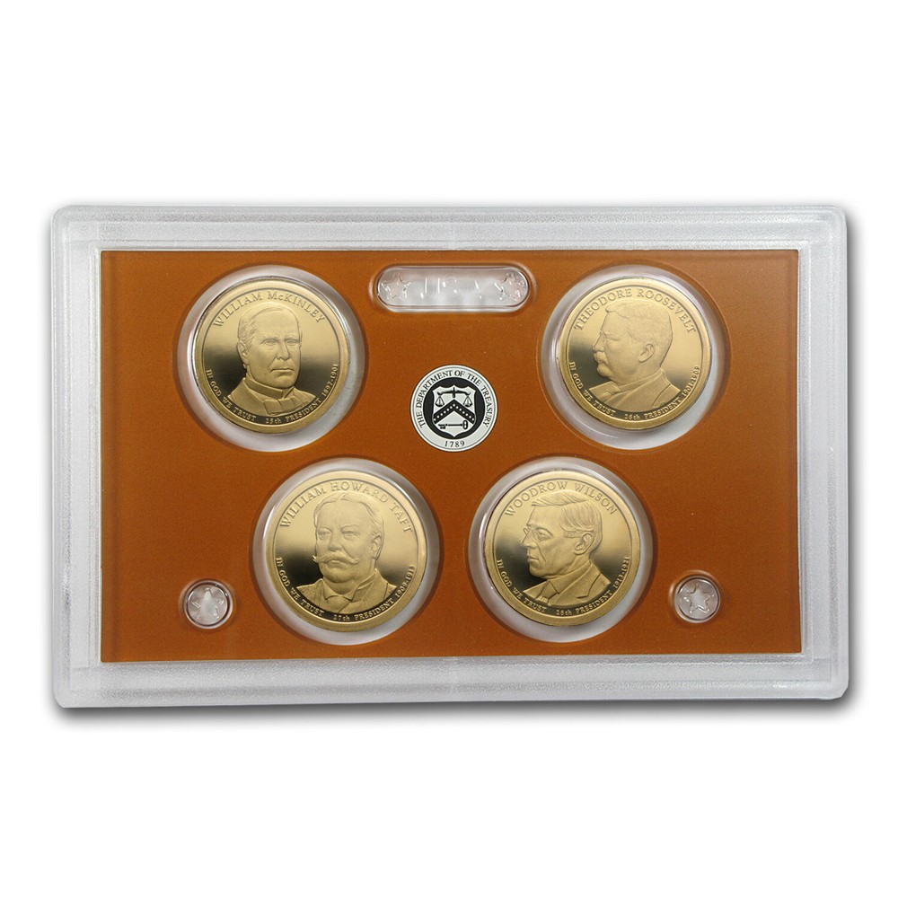 2013-S Presidential Dollar Proof Set