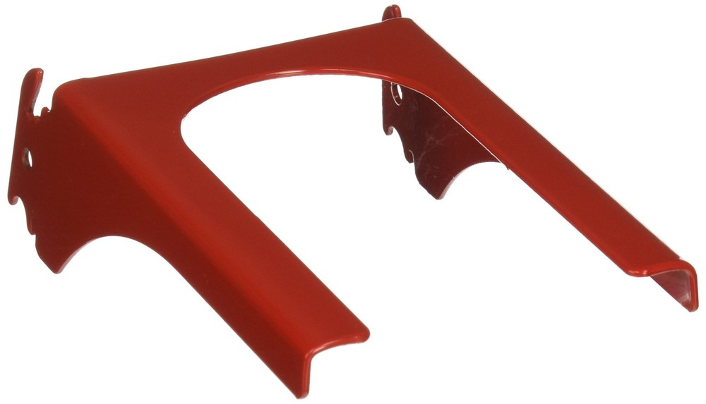 Red 2in Handle Bracket Slotted Metal Pegboard Hook for Tool Board Storage