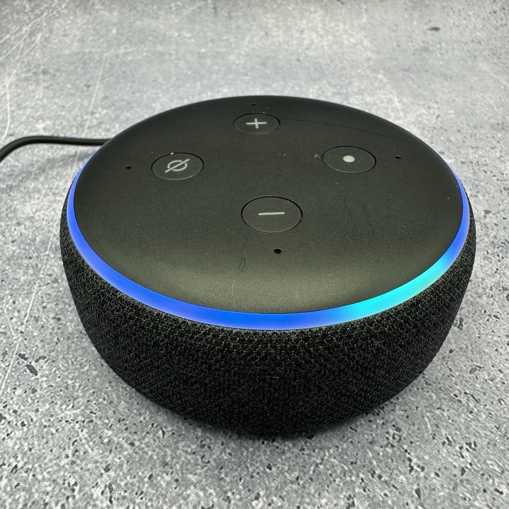 Reset Amazon Echo Dot 3rd Generation C78MP8 Smart Speaker Black