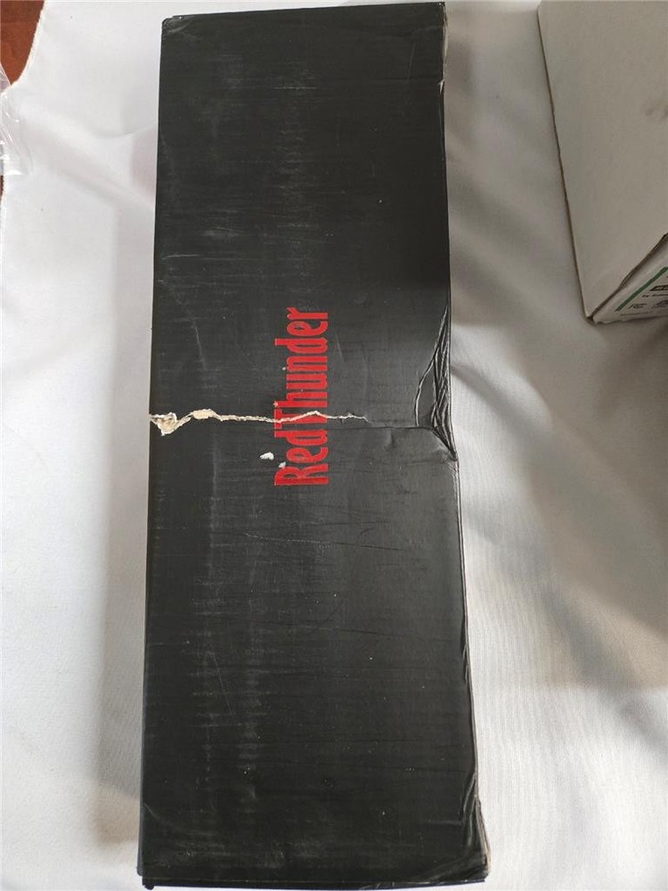 = Red Thunder Mouse and Wireless Computer Keyboard Black 61 Wireless