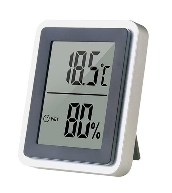 LABO Muli-Functional Digital Thermometer Hygrometer Large Display Digital Hygrom
