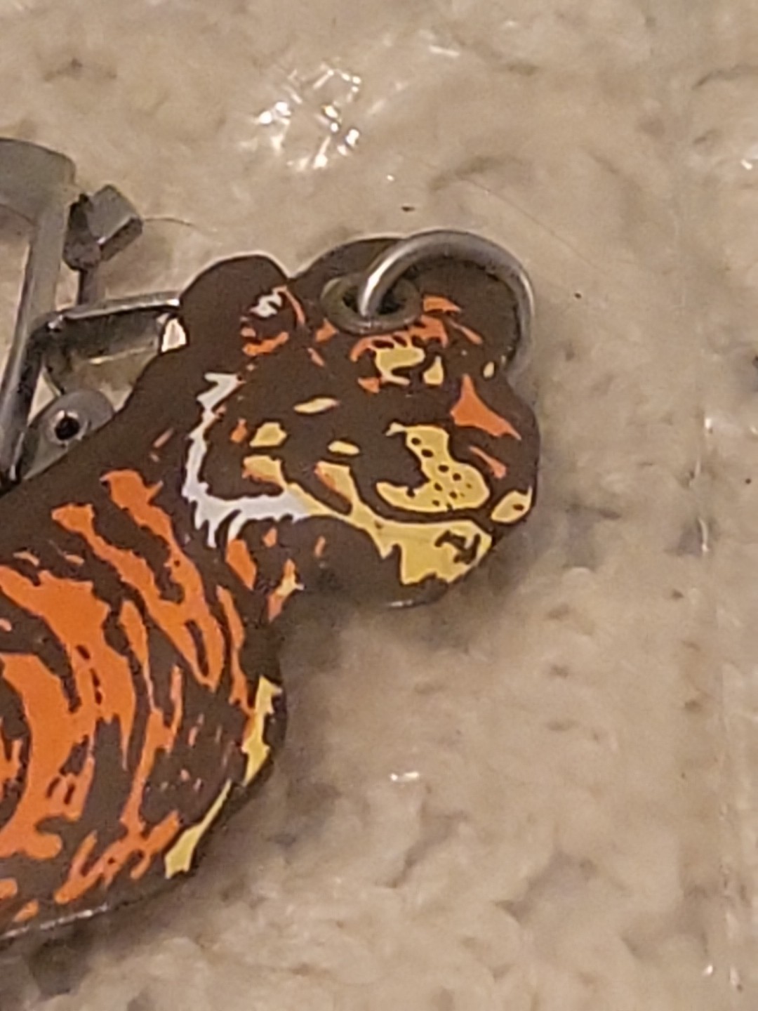 Vtg Esso Exxon Tiger in your Tank Keychains Advertising Sealed New Old Stock