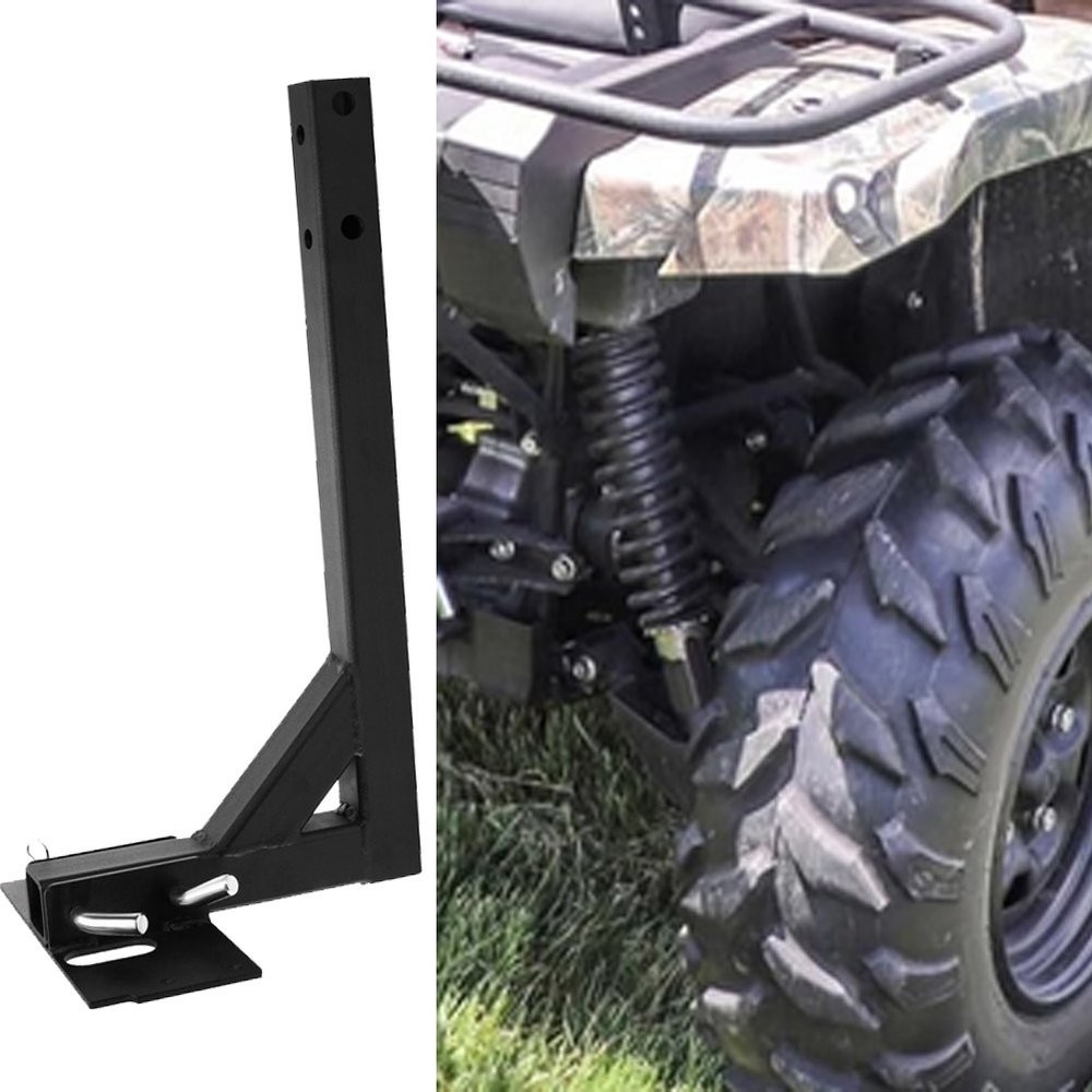2" Receiver Mount Bracket 5301901For UTV ATV Dry Material Spreader Black