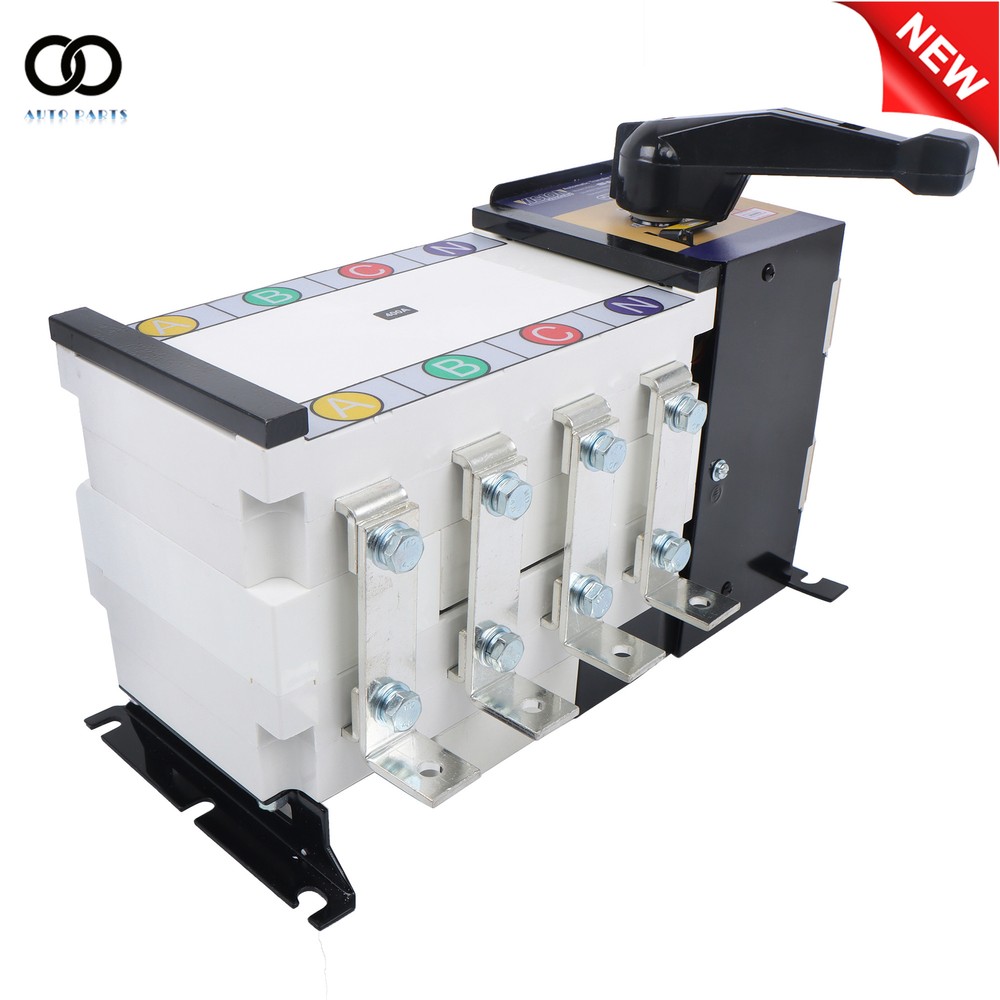 ATS Automatic Transfer Switch 400A 4 Poles 110V 220V Grid to AC Generator