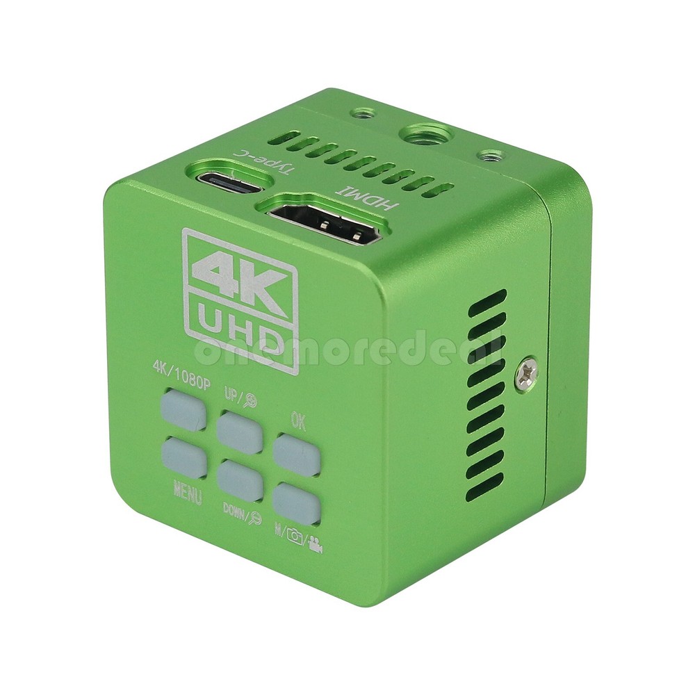 4K 41MP HDMI-Fit USB Digital Video Microscope Camera Adjustable 150X C Mount