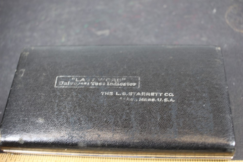 Starrett Last Word Dial Test Indicator