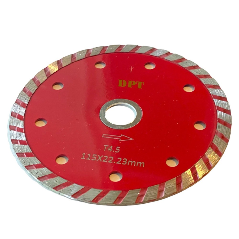 3 Pack 4.5" Diamond Tile Saw Blade Cut Tile Ceramic Concrete Stone Bricks Blocks