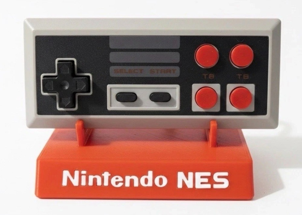Retro Nintendo NES Gamepad Controller Holder Stand Dock Display Multiple Colors