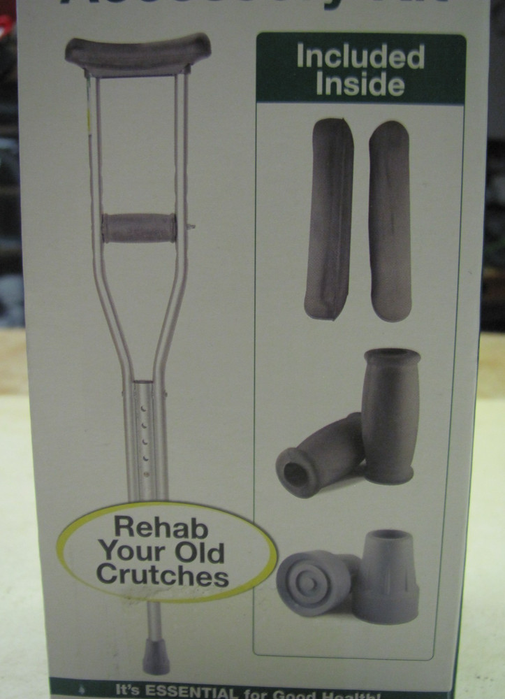Essential Crutch Accessory Replacement Kit (New)