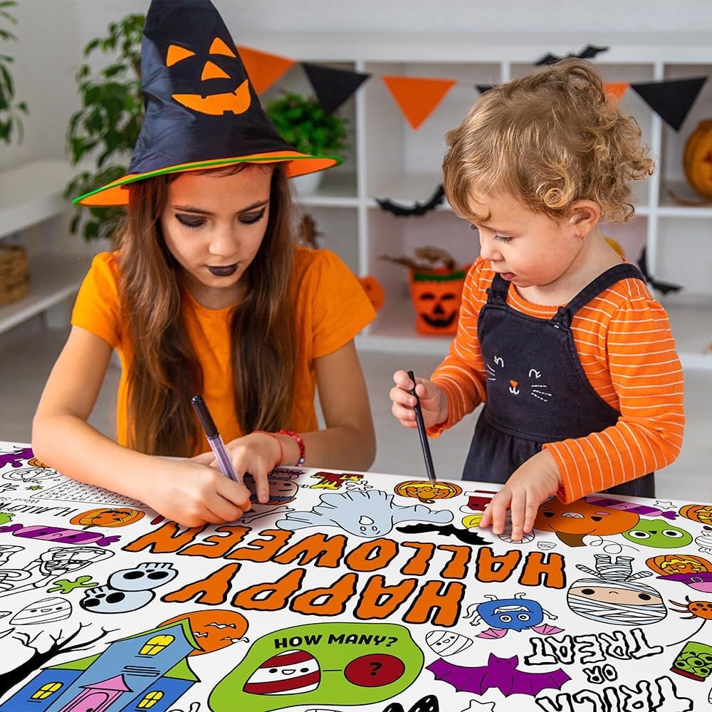 Halloween Decorations, 72" x 35" (Rectangular), Colorful