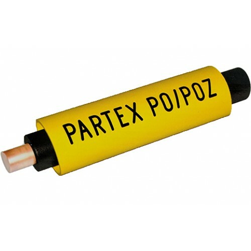 Partex Marking PO-068TWBN2 RED Thin Wall Profile 100M