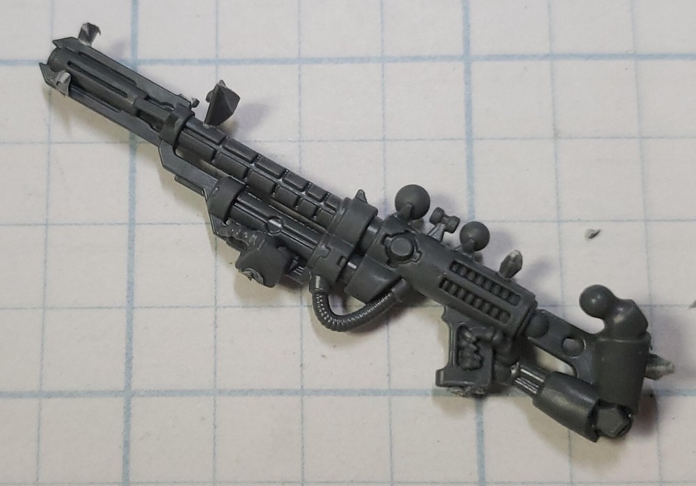 Warhammer 40k Necron Bits Deathmark Synaptic Disintegrator w Power Cable #37