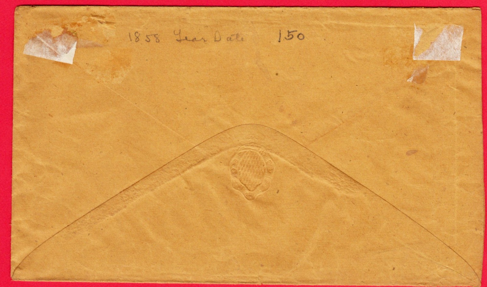 U.S. Scott : 26 with circle cancel : for Bath, N.Y. dated 1858 / MB- 722