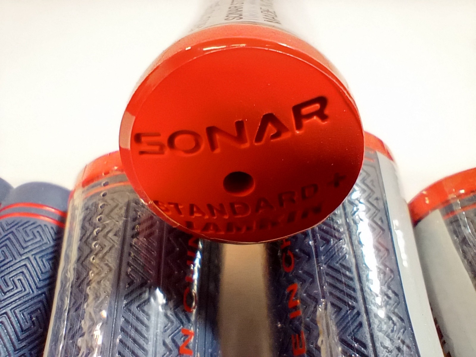 *CLOSE OUT* 8 Lamkin Standard Sonar+ Hero Golf Club Grips Navy Blue 60R+ 101955