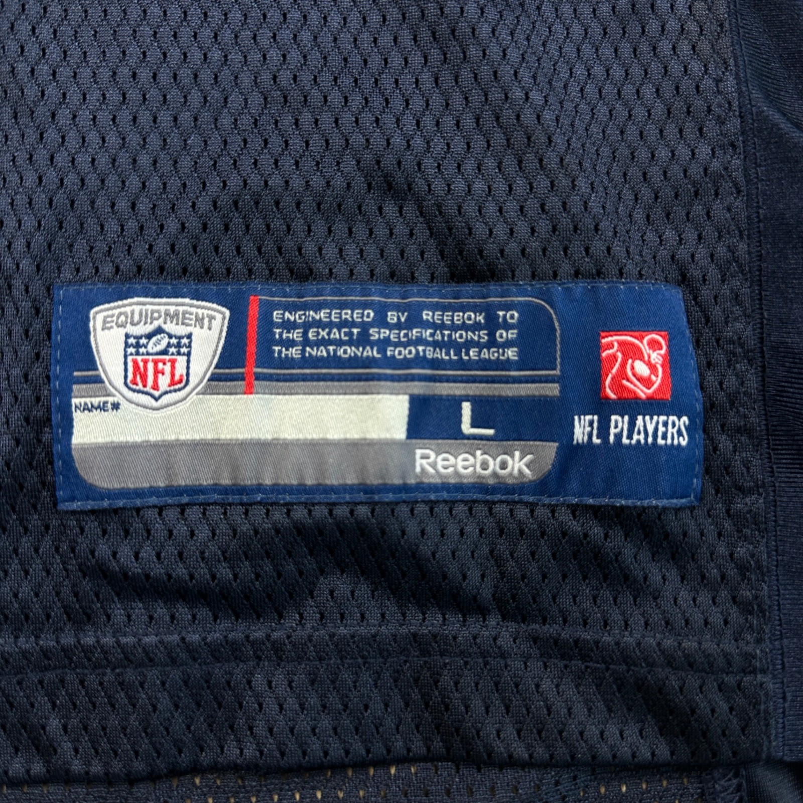 ON FIELD Reebok Chicago Bears Devin Hester 23 NFL Jersey Blue MENS LARGE *RARE*