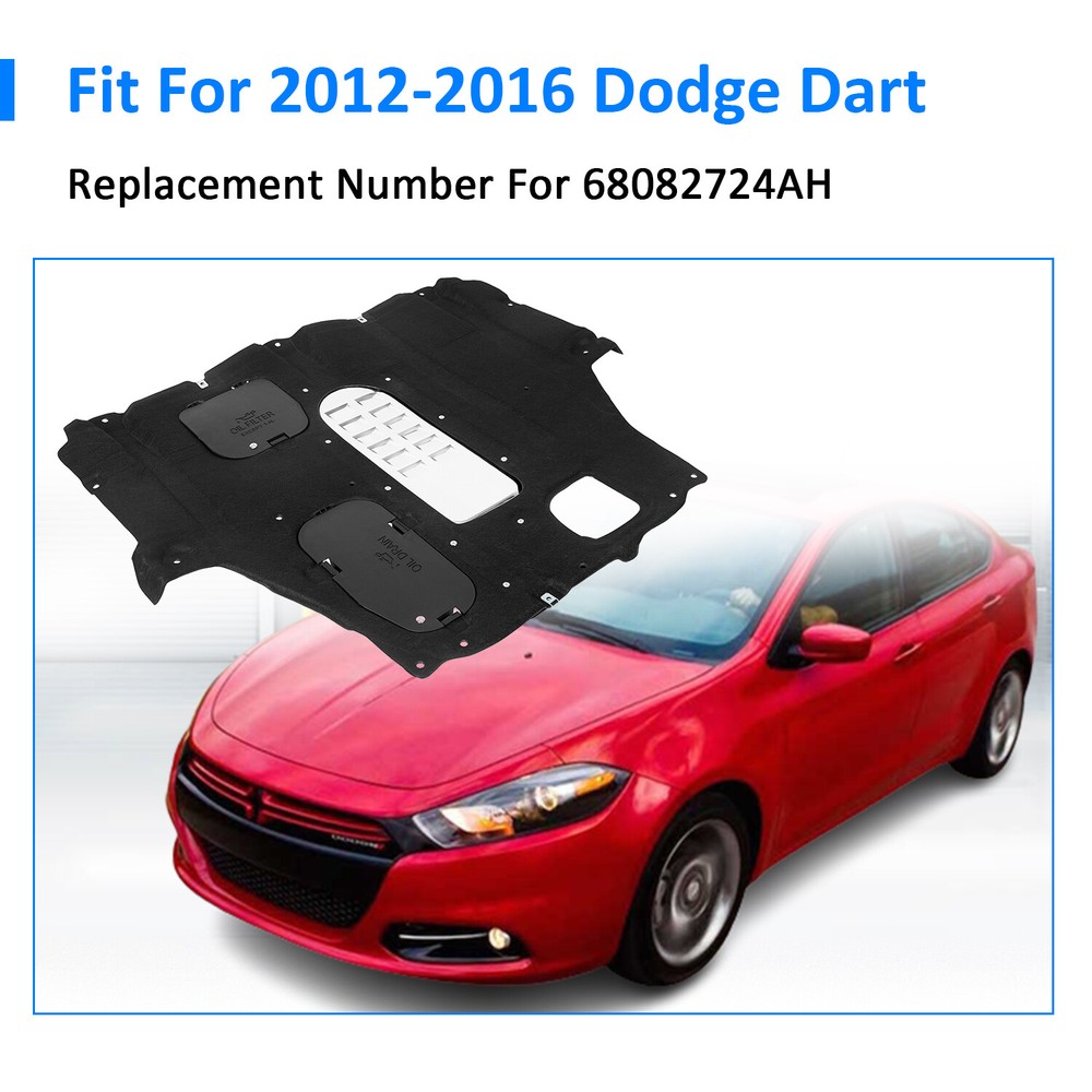 New For 2012-2016 Dodge Dart Engine Splash Shield Guard Replacement 68082724AH