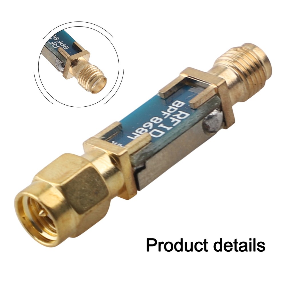 Optimized 868MHz RF Bandpass Filter Noise Reduction Increased Dynamic Range