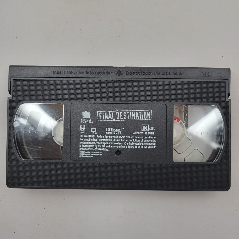 Final Destination (VHS, 2000) (acceptable)