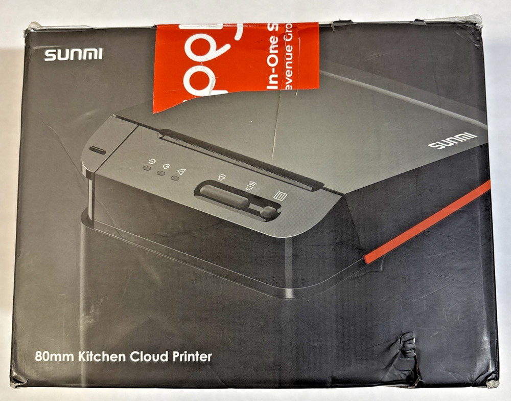 SUNMI NT311 - Uber Eats - 80mm Kitchen Printer - Bluetooth, LAN, Wi-Fi，4G or USB