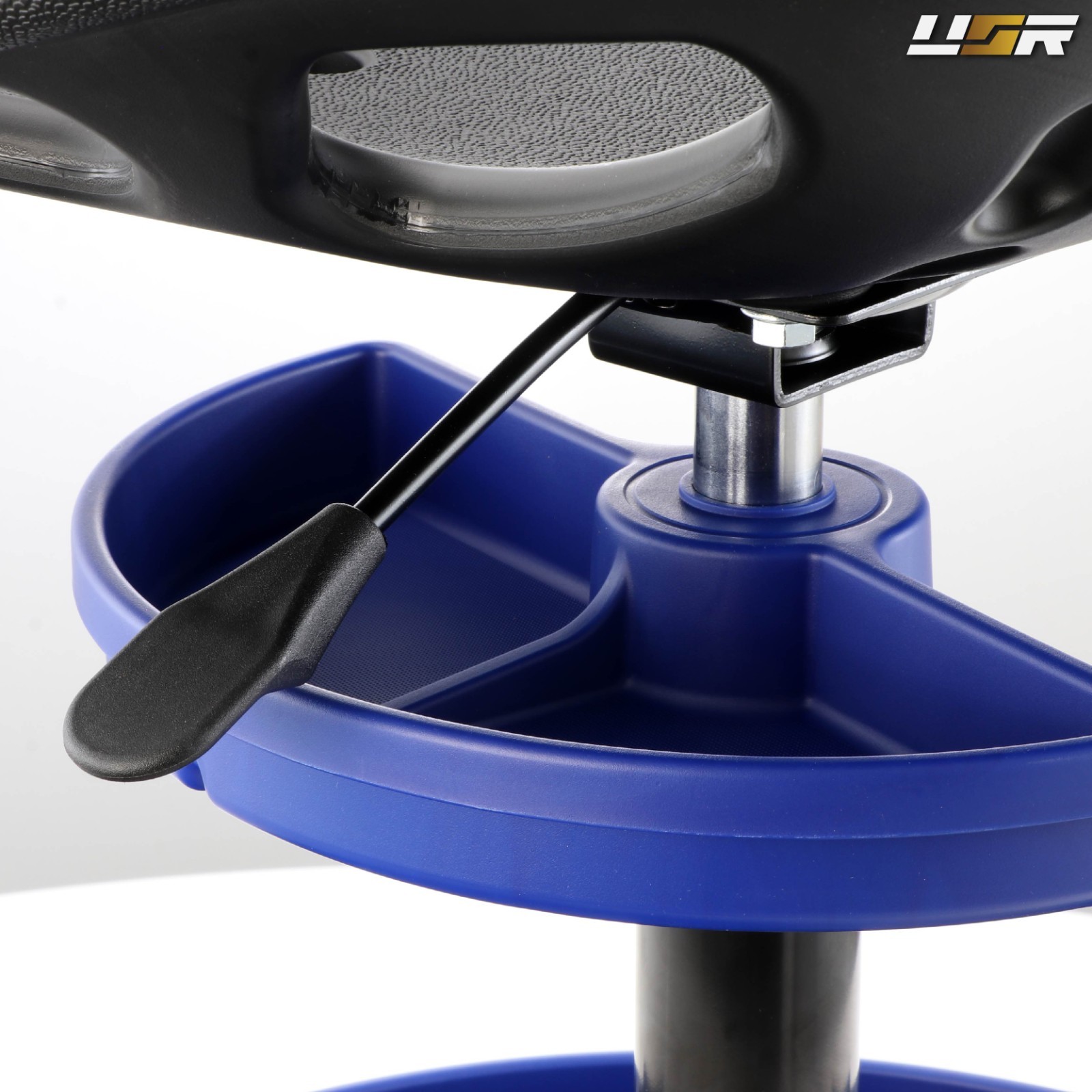 Swivel Shop Stool - 330 lbs max- Adjustable Hight for Mechanic / Detail / Garage