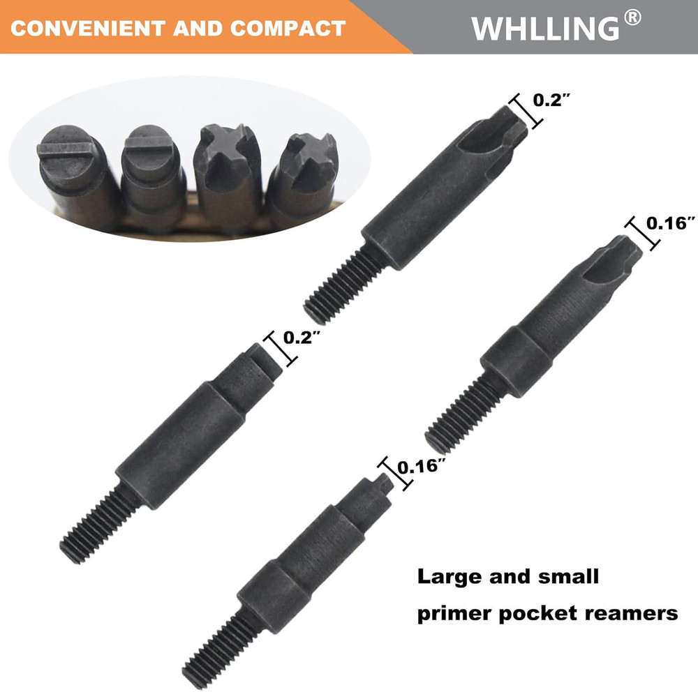 Case Prep Multitool, Case Chamfer Deburring Hand Tools for Reloading, Fits Case.