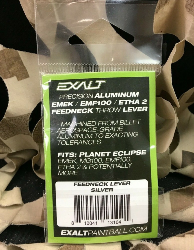 New Exalt Feedneck Lever For Planet Eclipse EMEK & ETHA 2 - Silver