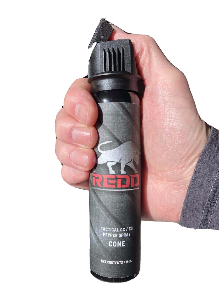 (10) Redd, Tactical OC/CS - Cone (4 oz) (Freeze +P)