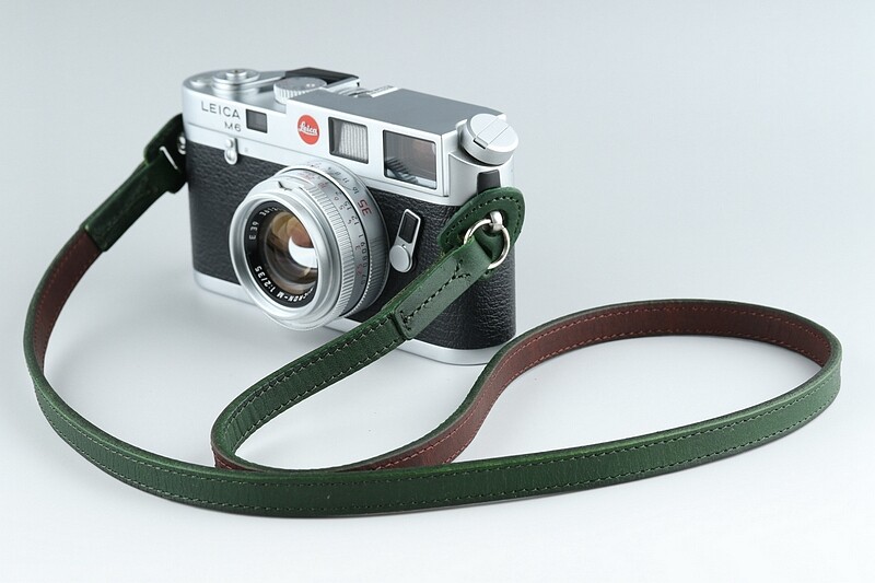 *New* Original Leather Strap *Green* with Box