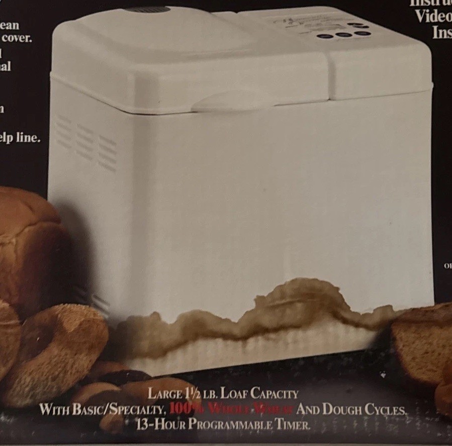 West Bend Automatic Bread & Dough Maker Machine Model 41035 Box Damage But New