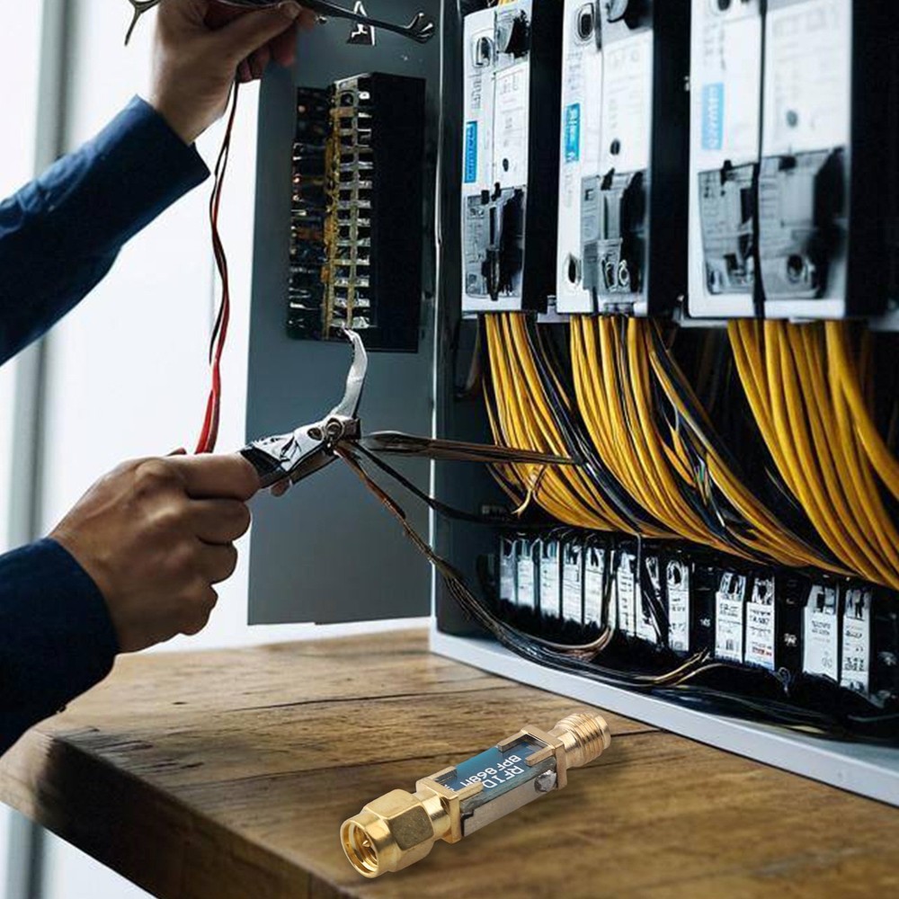 Optimized 868MHz RF Bandpass Filter Noise Reduction Increased Dynamic Range