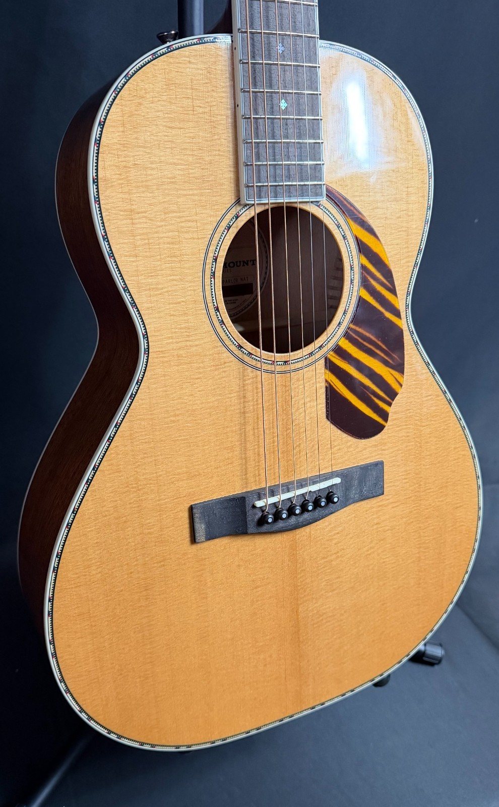 Fender PS-220E Paramount Parlor Acoustic-Electric Guitar Gloss Natural (742)