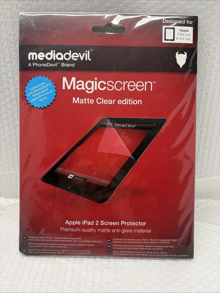 Apple Ipad 2 Screen Protector Magicscreen Crystal Clear Edition