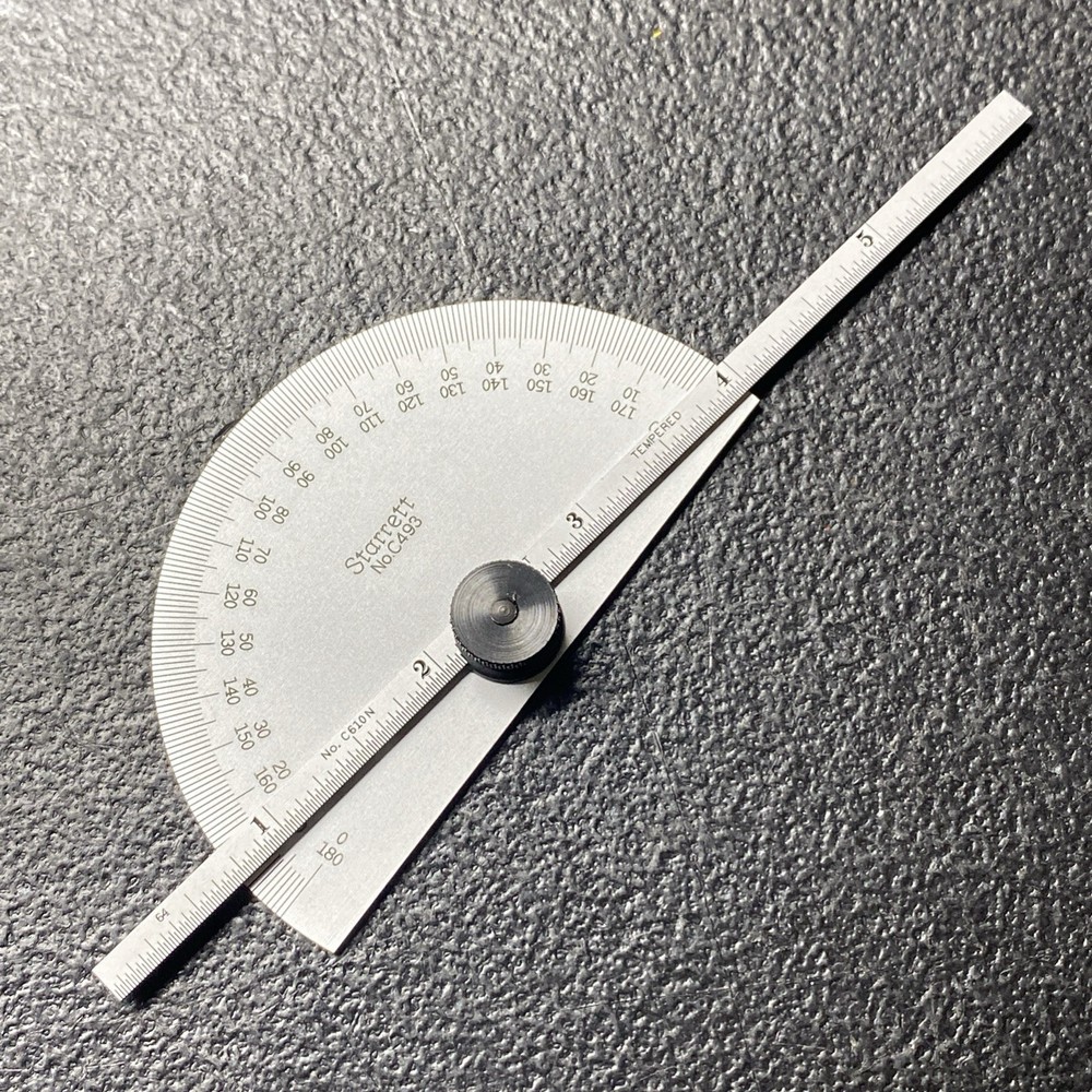 C493 PROTRACTOR / DEPTH GAGE