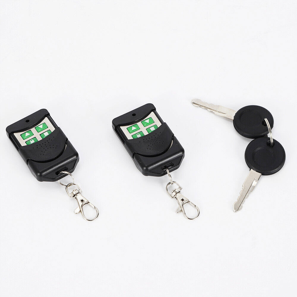 2700lbs Automatic Sliding Gate Opener Rack Driven w/ 2 Remotes & Complete Kit