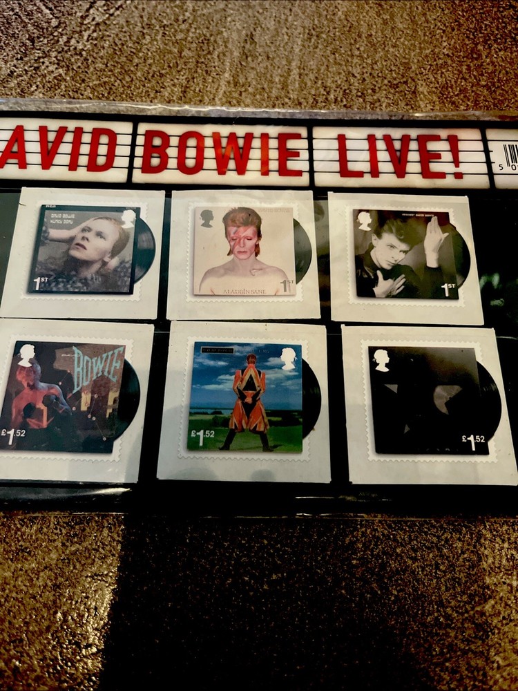 DAVID BOWIE 2017 Royal Mail Stamps Presentation Pack Released New