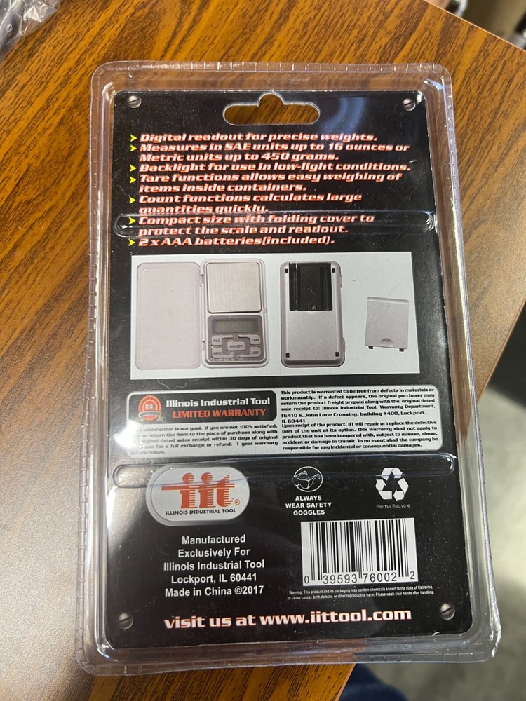 IIT Digital Pocket Scale ounces/grams