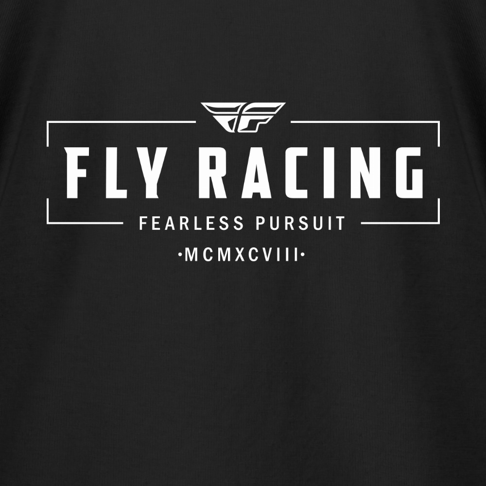 WOMEN'S FLY MOTTO TEE BLACK MD