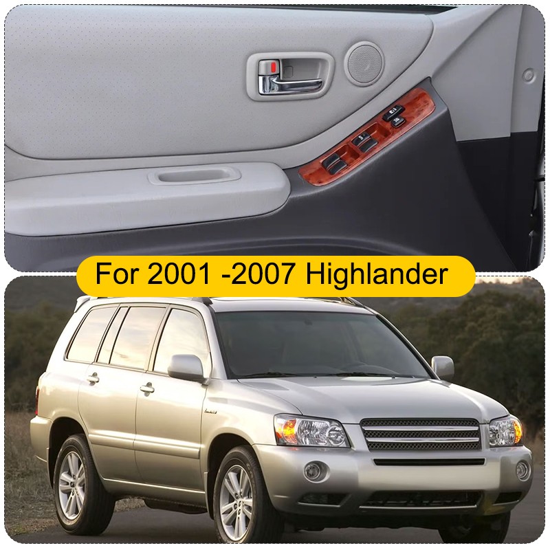 Left Driver Master Power Window Control Switch For Toyota Highlander 2001-2007