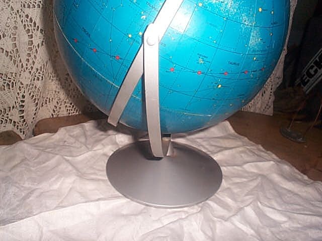 12" Apollo Celestial Globe REPLOGLE 1971 Vintage Star Constellation model
