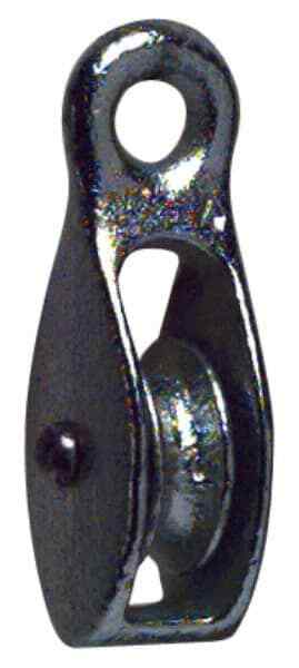 Value Collection Rigid Eye Single Sheave Pulley Sheave, 2" Outside Diameter, ...