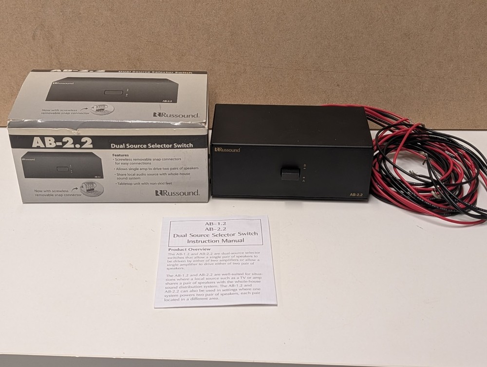 Russound AB-2.2 Table top A/B Selector