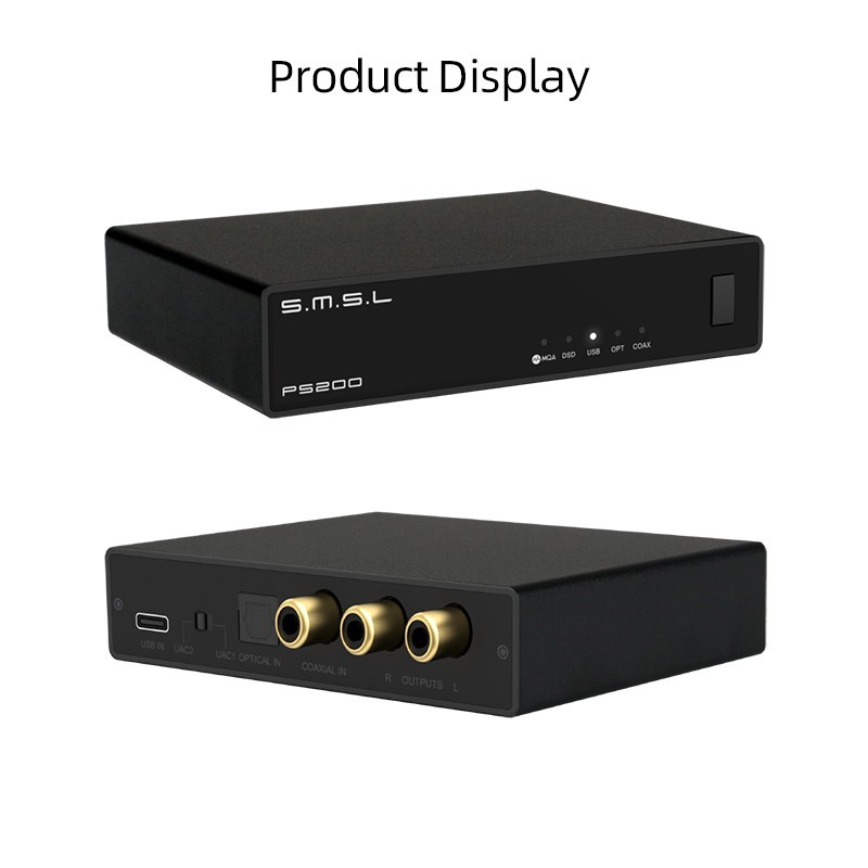 1PC SMSL PS200PRO Multifunctional Audio Decoder ES9039Q2M PCM768 DSD512 PS5