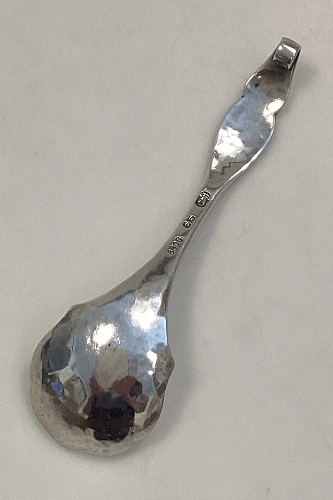 Evald Nielsen silver marmalade spoon 830S