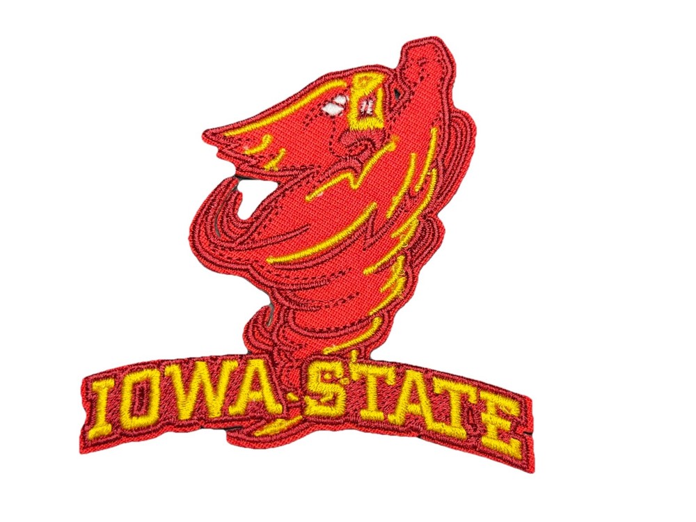 Iowa State Cyclones Embroidered Iron On Patch