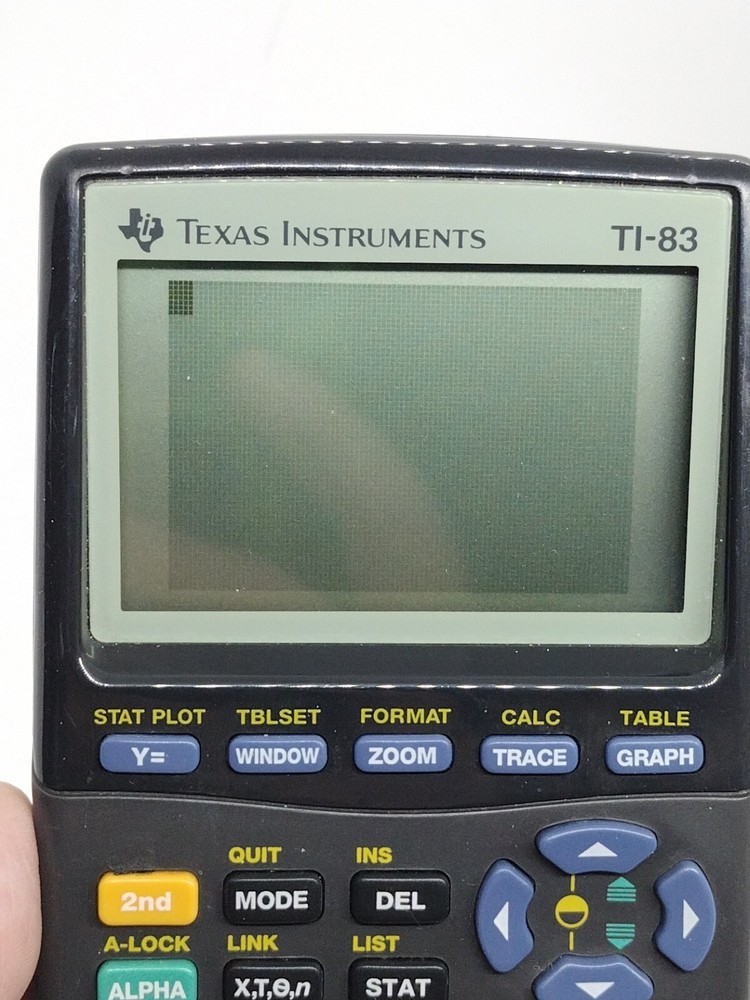 Texas Instruments TI-83 Handheld Graphing Calculator