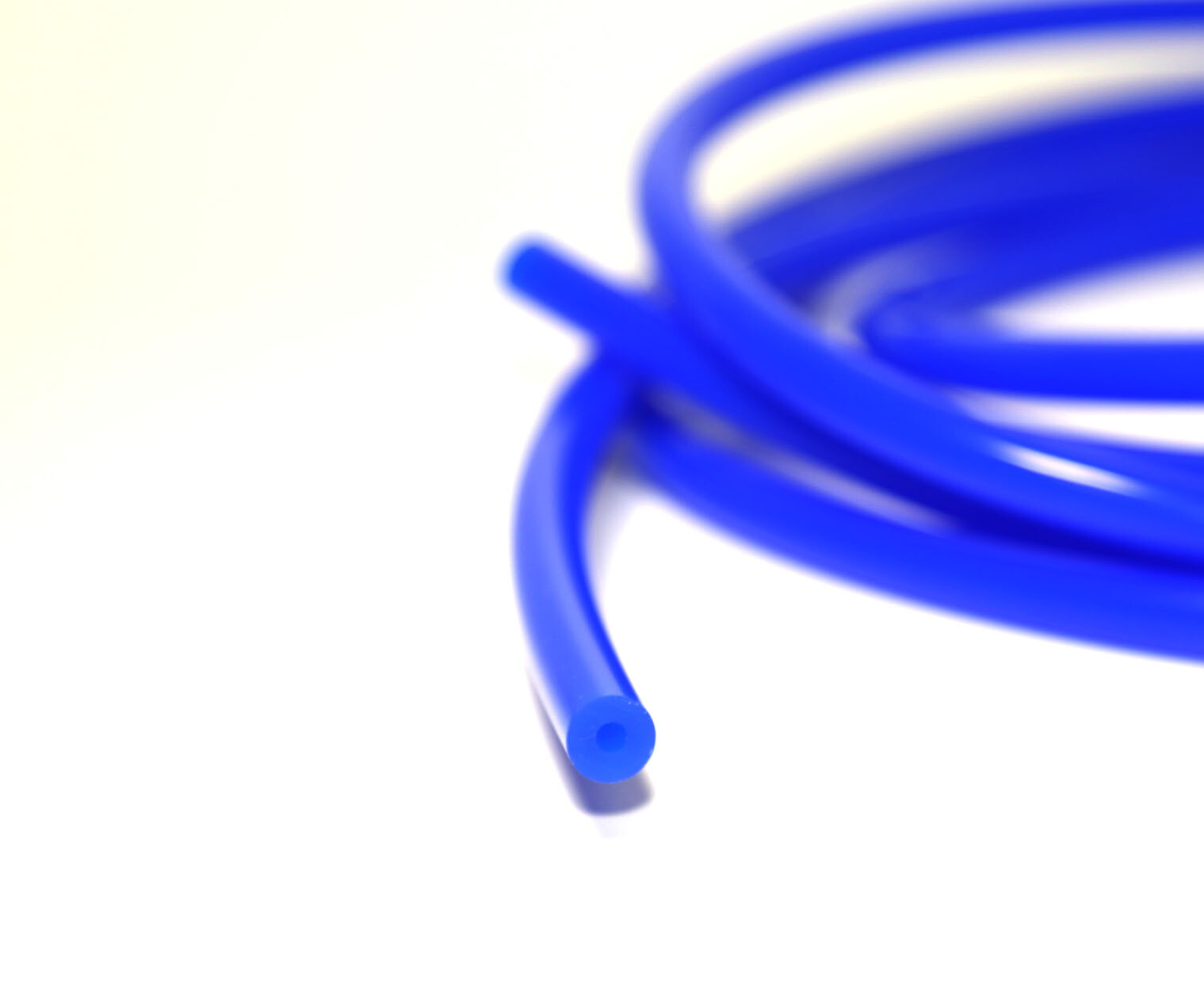 10ft Universal 3MM 1/8" Vacuum Air Silicone Hose Line Tube 3mm Thickness BLUE